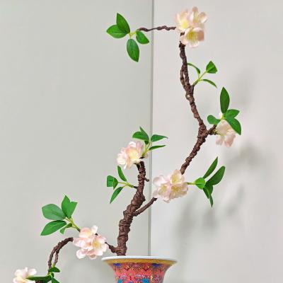 BÌNH SỨ HỌA TIẾT CHIM HOA